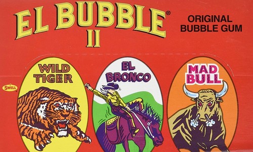 Bubble gum cigars - el,